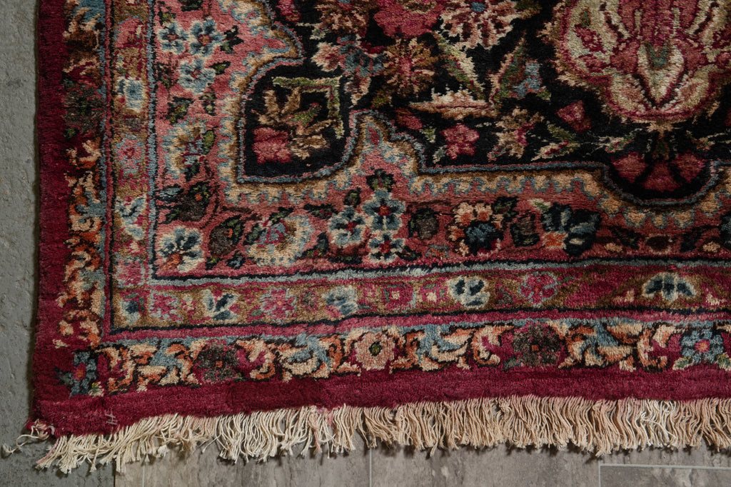 11.5 x 16 Antique Persian Sarouk Kerman Rug #PIX-15092
