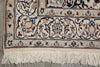 Load image into Gallery viewer, 6.5 x 10 Wool and Silk Fine Weave Authentic Persian Nain Rug Iran #F-6953