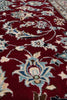 Load image into Gallery viewer, 6.5 x 10 Wool and Silk Fine Weave Authentic Persian Nain Rug Iran #F-6953