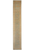 Load image into Gallery viewer, 2.3 x 18 Runner Handmade Chobi Peshawar Natural Wool Light Green