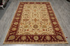 Load image into Gallery viewer, 5.8 x 9 Beautiful Quality Hand-Knotted Chobi Peshawar Zigler Rug #B-73638