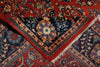 Load image into Gallery viewer, 7.3 x 11 Coral Persian Sarouk Rug 72755