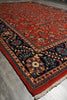 Load image into Gallery viewer, 7.3 x 11 Coral Persian Sarouk Rug 72755