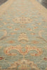 Load image into Gallery viewer, 2.3 x 18 Runner Handmade Chobi Peshawar Natural Wool Light Green #F-4225