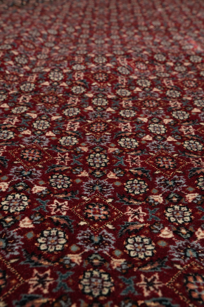 12 x 18.6 Fine Quality Wool and Silk Mahi Tabriz Rug #PIX-5763