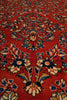 Load image into Gallery viewer, 7.3 x 11 Coral Persian Sarouk Rug 72755
