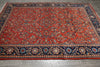 Load image into Gallery viewer, 7.3 x 11 Coral Persian Sarouk Rug 72755