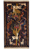 Load image into Gallery viewer, 3.9 x 6.8 Pictorial Animals Tribal Afghan Rug