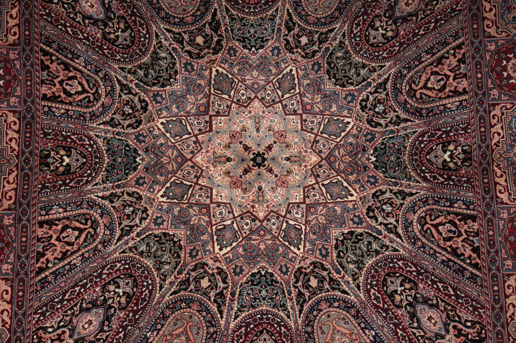 7 x 7 Black Minnici DOM Design SQUARE Rug 16013