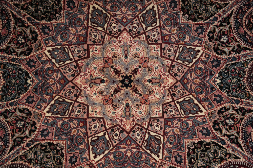 7 x 7 Black Minnici DOM Design SQUARE Rug 16013