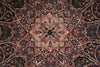 Load image into Gallery viewer, 7 x 7 Black Minnici DOM Design SQUARE Rug 16013