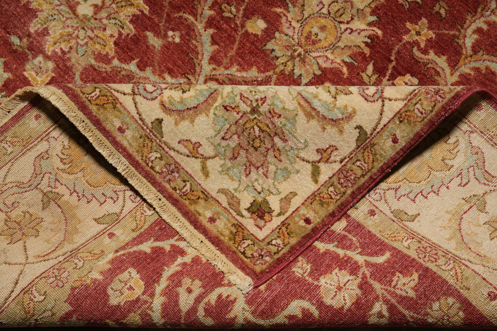 6 x 9 Beautiful Quality Hand-Knotted Chobi Peshawar Rug #B-74026