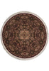 Load image into Gallery viewer, 5 x 5 Feet Round Quality Handmade Wool and Silk Rug Dom