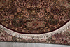 Load image into Gallery viewer, 5 x 5 Feet Round Quality Handmade Wool and Silk Rug Dom #F-4503