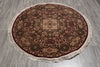 Load image into Gallery viewer, 5 x 5 Feet Round Quality Handmade Wool and Silk Rug Dom #F-4503