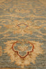 Load image into Gallery viewer, 5 x 10 Gallery Size Runner Handmade Pakistan Sage Green Gray #F-4227