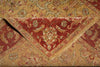 Load image into Gallery viewer, 6 x 9 Gold Warm Rustic Red Quality Hand-Knotted Chobi Peshawar Rug Naural Wool #B-71419
