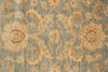 Load image into Gallery viewer, 5 x 10 Gallery Size Runner Handmade Pakistan Sage Green Gray #F-4227