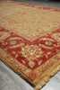 Load image into Gallery viewer, 6 x 9 Gold Warm Rustic Red Quality Hand-Knotted Chobi Peshawar Rug Naural Wool #B-71419