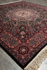Load image into Gallery viewer, 6 x 6 Black Minnici Design Rug 16012