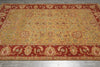 Load image into Gallery viewer, 6 x 9 Gold Warm Rustic Red Quality Hand-Knotted Chobi Peshawar Rug Naural Wool #B-71419