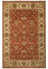 Load image into Gallery viewer, 6 x 9  Quality Natural Wool Hand-Knotted Chobi Peshawar Rug Warm Antique Red Gold #B-74082