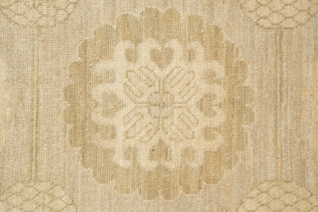 2.5 x 13.8 Runner Chotan Neutral pastels Natural Wool #F-4228