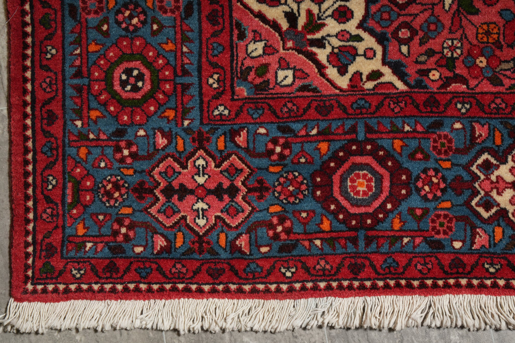 7 x 7 Square Fine Persian Nahavand Rug 72439