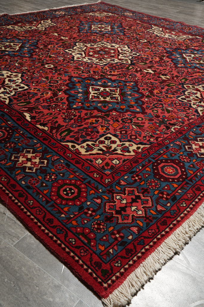 7 x 7 Square Fine Persian Nahavand Rug 72439