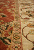 Load image into Gallery viewer, 6 x 9  Quality Natural Wool Hand-Knotted Chobi Peshawar Rug Warm Antique Red Gold #B-74082