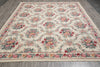Load image into Gallery viewer, 8.8 x 11.7 Large Needle Point Tapestry Rug French Floral #S10-4094