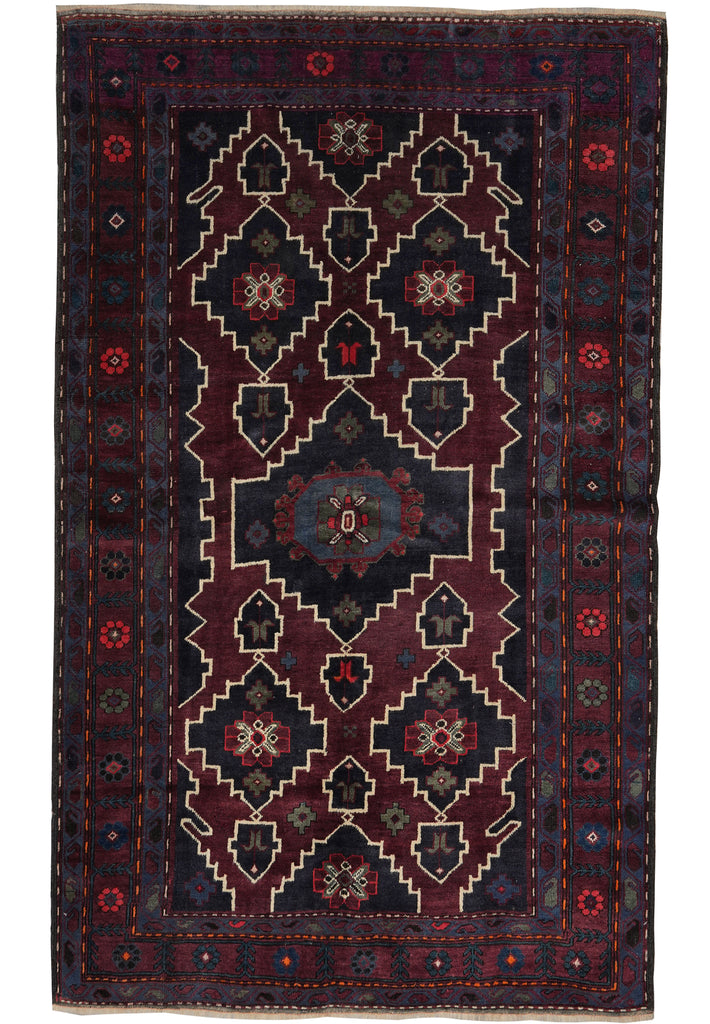 5 x 7.2 Antique Russia Kazak Rug