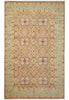 Load image into Gallery viewer, 6 x 9.5 Purple Gold Hand-Knotted Agra Rug #D-11