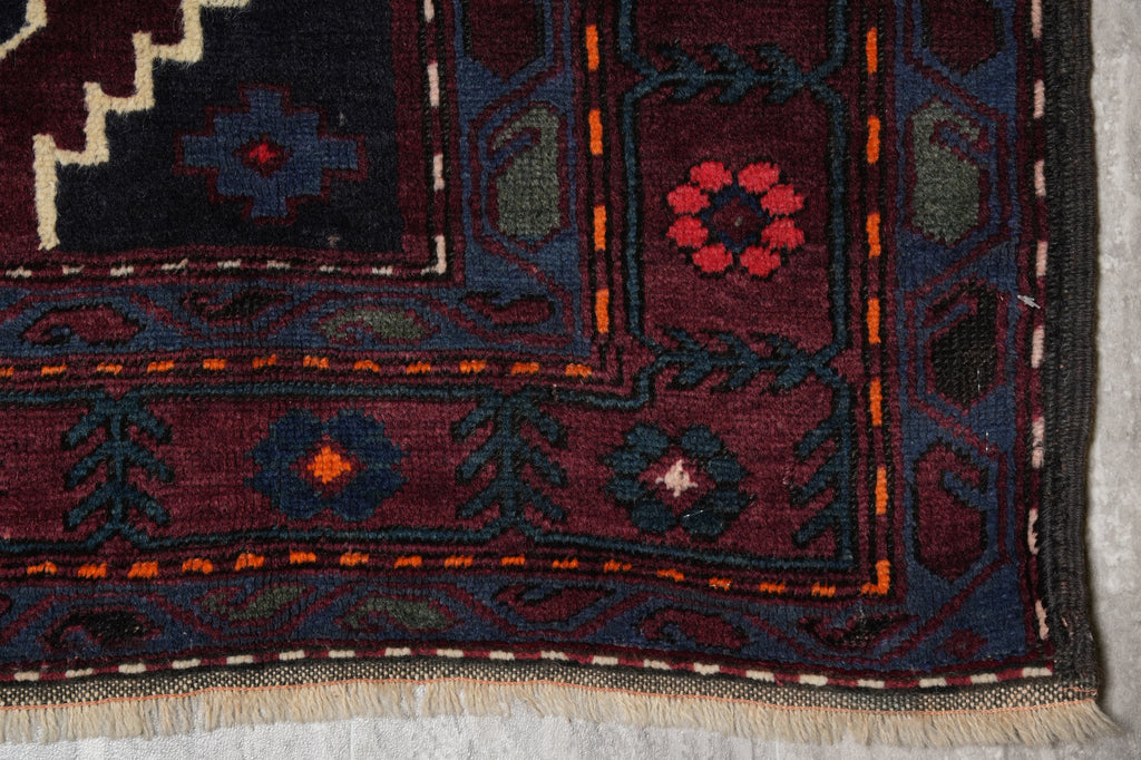 5 x 7 Antique Russia Kazak Rug 1940's #S10-5139
