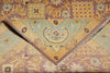 Load image into Gallery viewer, 6 x 9.5 Purple Gold Hand-Knotted Agra Rug #D-11