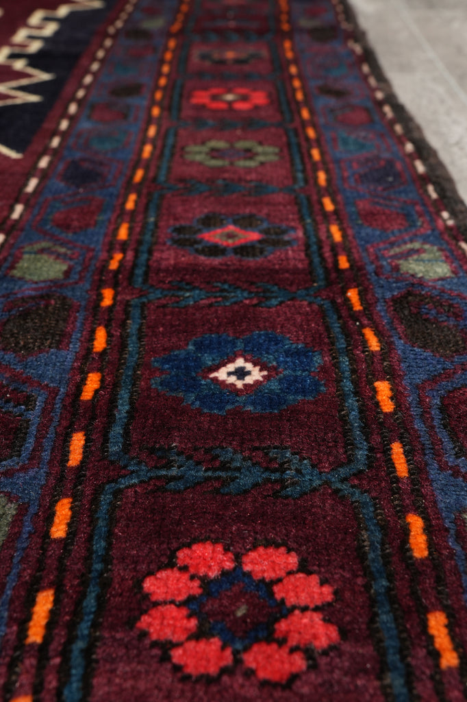 5 x 7 Antique Russia Kazak Rug 1940's #S10-5139
