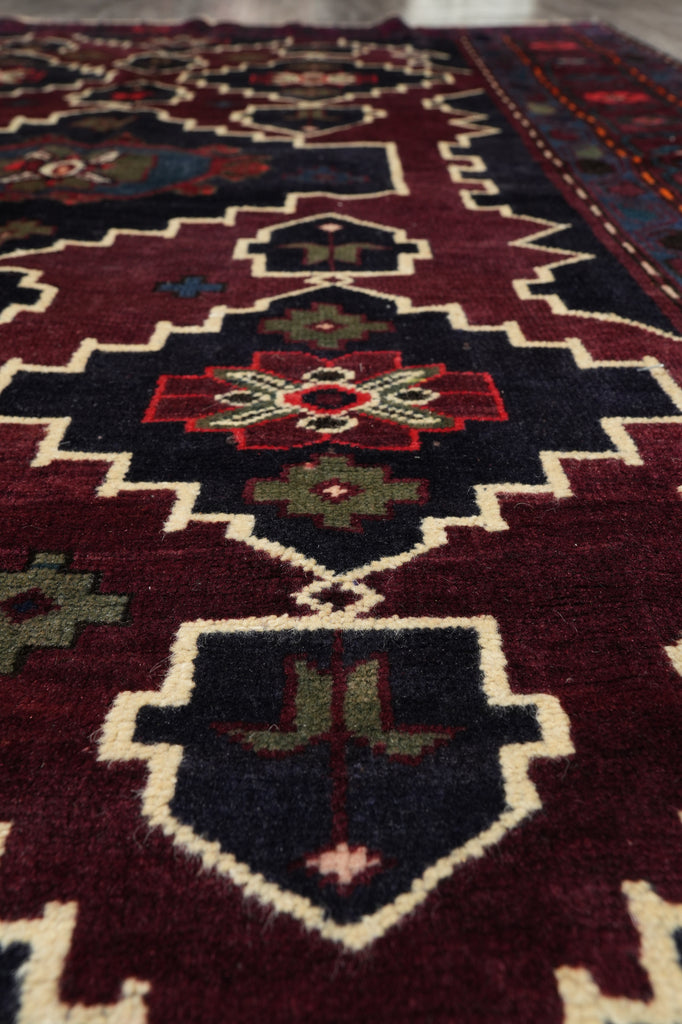 5 x 7 Antique Russia Kazak Rug 1940's #S10-5139