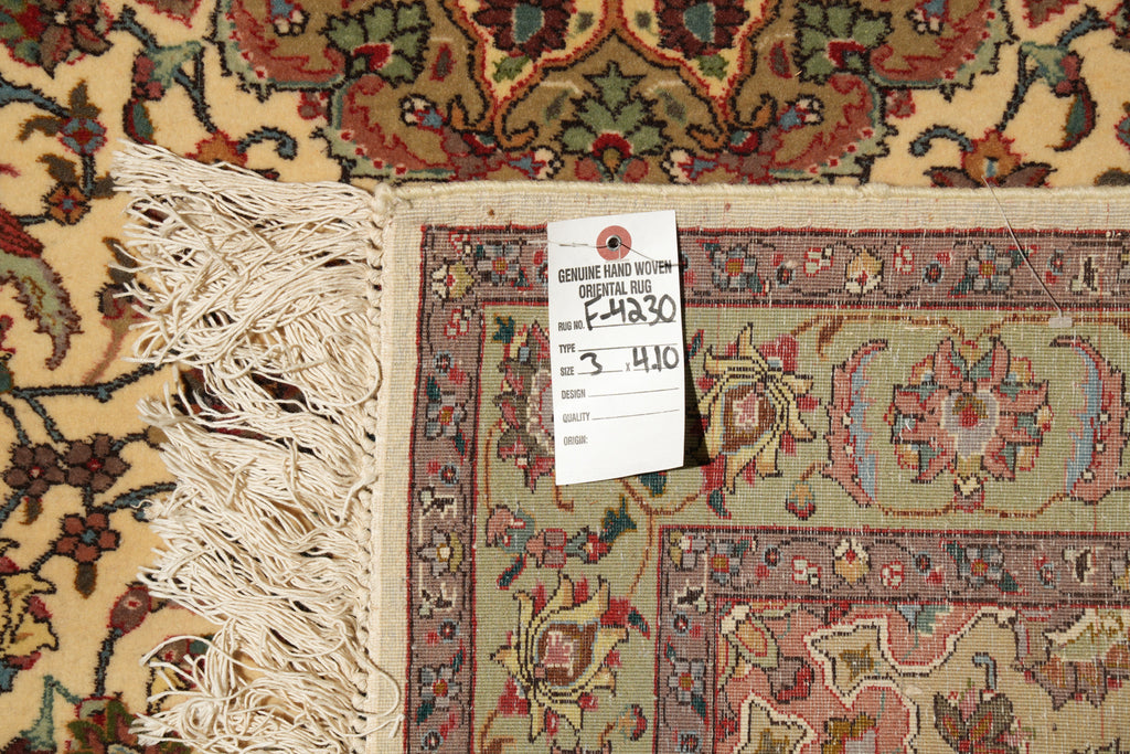 3 x 5Authentic Persian Tabriz Rug Fine Quality 400 KPSI #F-4230