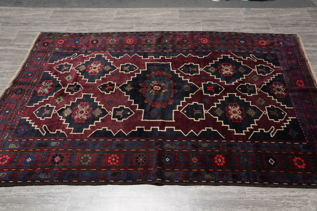 5 x 7.2 Antique Russia Kazak Rug