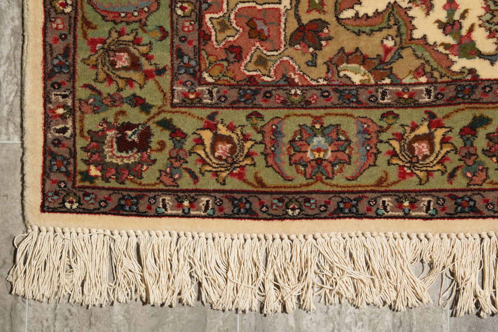 3 x 5Authentic Persian Tabriz Rug Fine Quality 400 KPSI #F-4230