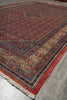 Load image into Gallery viewer, 7' x 10' Coral Red Fine Persian Kord Lilihan Bijar Rug 72757