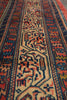 Load image into Gallery viewer, 7' x 10' Coral Red Fine Persian Kord Lilihan Bijar Rug 72757