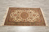 Load image into Gallery viewer, 3 x 5Authentic Persian Tabriz Rug Fine Quality 400 KPSI #F-4230