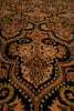 Load image into Gallery viewer, 5.9 x 8.9 Quality Hand-Knotted Jaipour Rug Black Burgundy Lustrous Natural Wool #PIX-6798