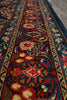 Load image into Gallery viewer, 7' x 10'5"” Navy Blue Fine Wool Dense Weave Persian Sarouk Rug 72743