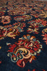 Load image into Gallery viewer, 7' x 10'5"” Navy Blue Fine Wool Dense Weave Persian Sarouk Rug 72743