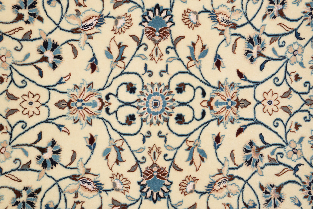 3.4 x 4.8 Fiine Quality Persian Nain Rug Quality 9 LA 400 KPSI #F-4231