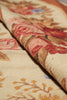 Load image into Gallery viewer, 6 x 6 Feet Round Needle Point Tapestry Rug French Floral #F-4505