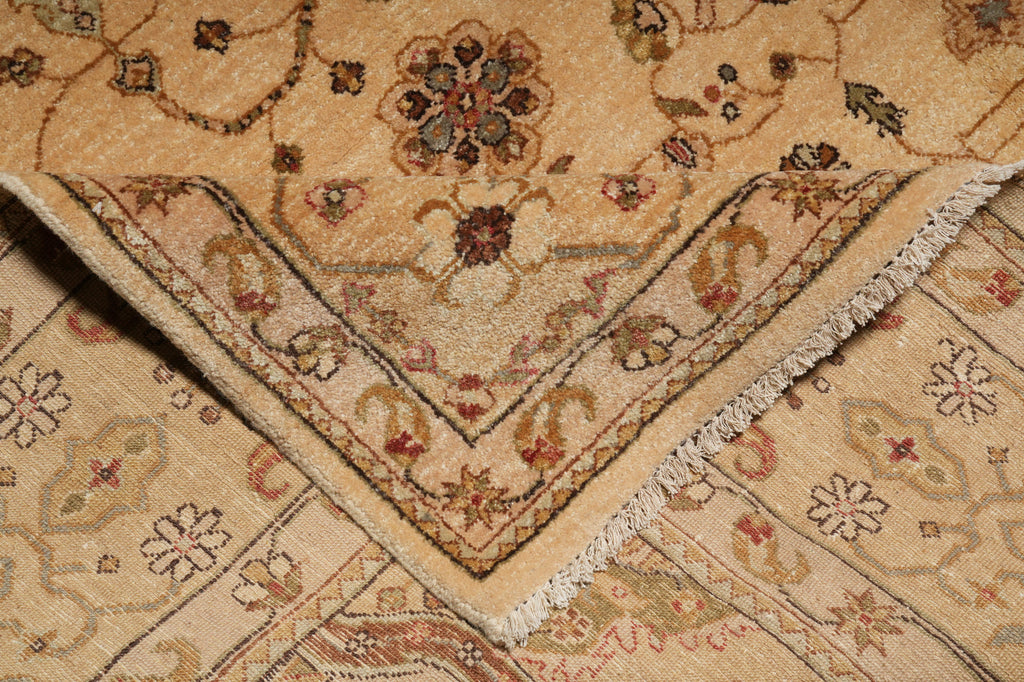 8 x 10 High Quality Agra Rug Handmade Natural Wool #PIX-17523