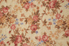Load image into Gallery viewer, 6 x 6 Feet Round Needle Point Tapestry Rug French Floral #F-4505
